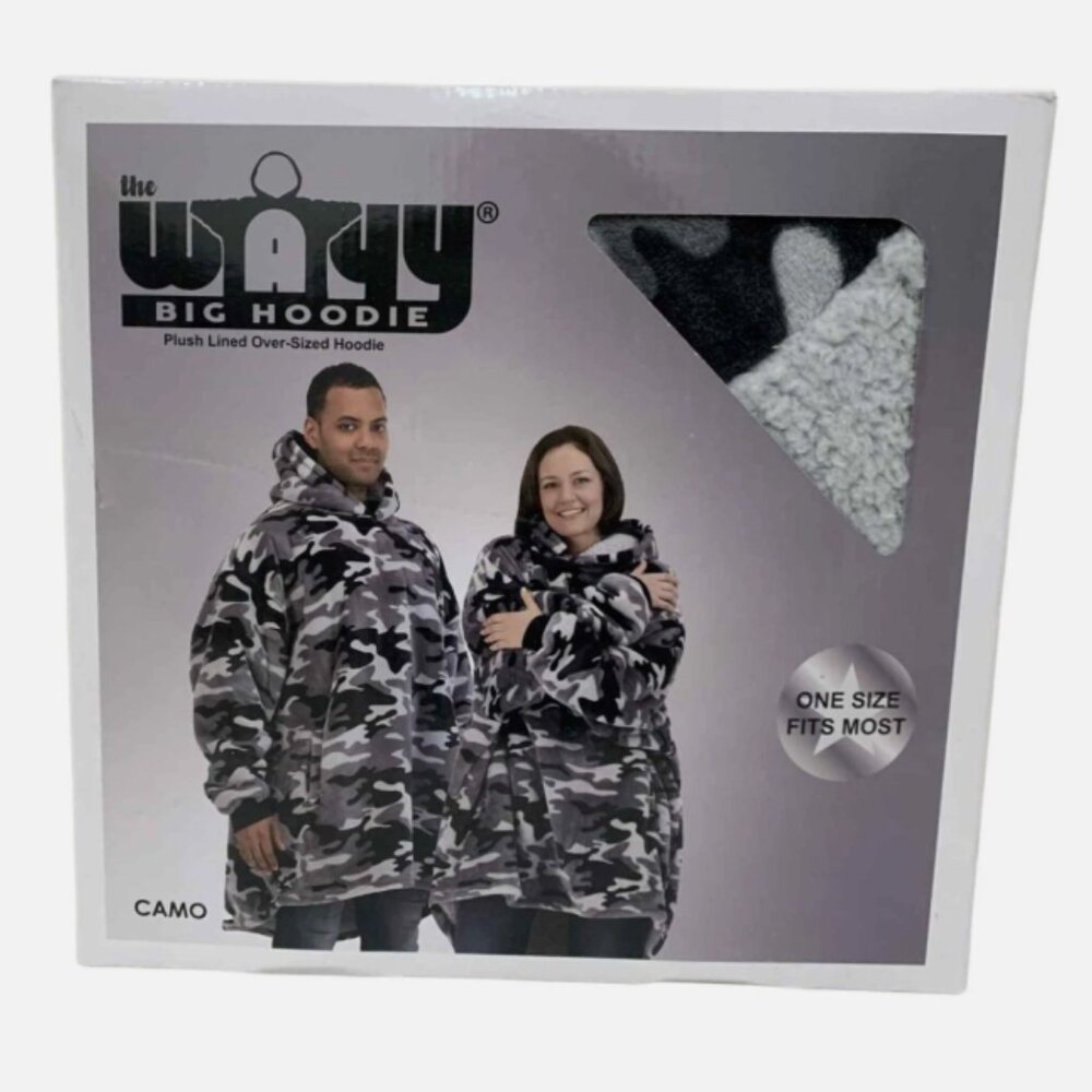 The Wayy Big Hoodie Unisex Camo - Picture 3 of 3